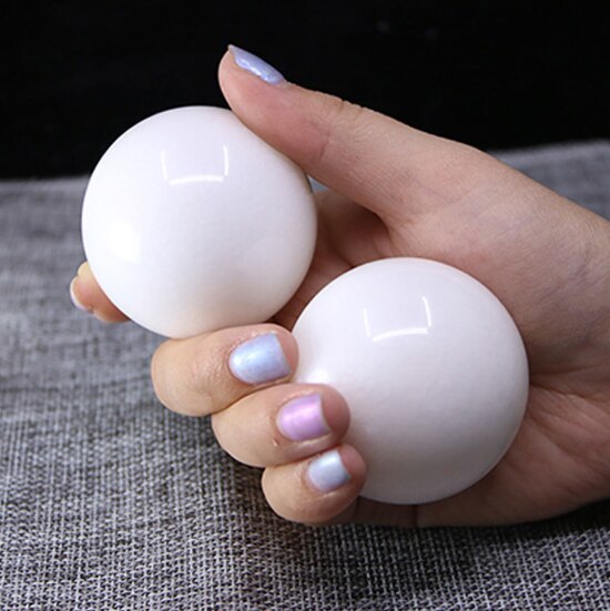 50mm Natural Jade Baoding Balls - Premium 50mm Natural Jade Baoding Balls from Consonance Store - Just $26.41! Shop now at Concordia Style Boutique