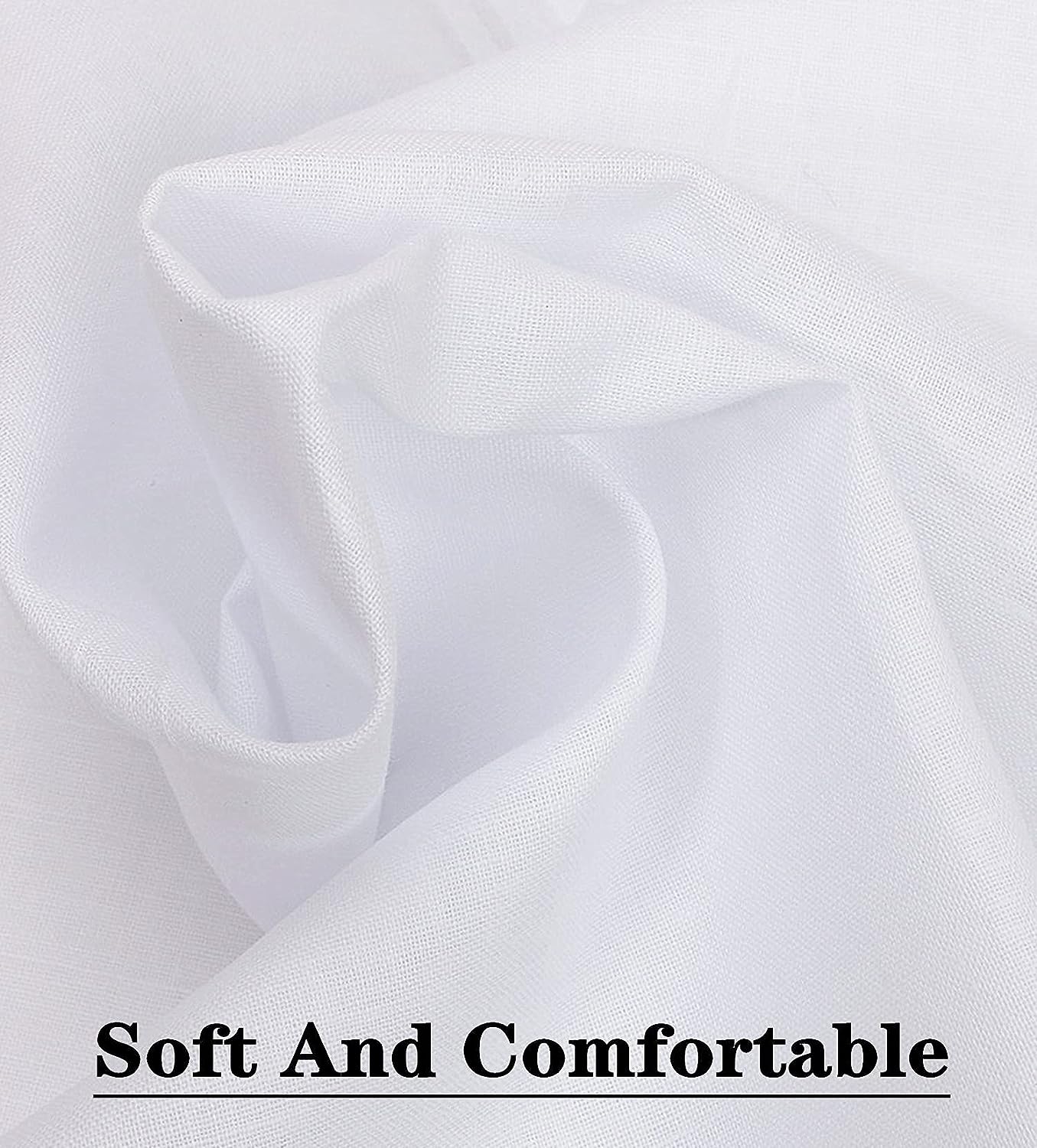 Scotamalone Men's Handkerchiefs 100% Soft Cotton White Hankie Hankerchieves - Premium Men's Handkerchief from Concordia Style Boutique - Just $12.12! Shop now at Concordia Style Boutique