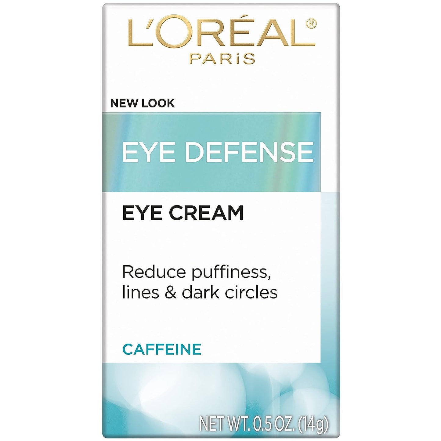 L'Oreal Paris Dermo-Expertise Eye Defense Eye Cream with Caffeine and Hyaluronic Acid 0.5 oz - Premium Eye Cream from Concordia Style Boutique - Just $23.92! Shop now at Concordia Style Boutique