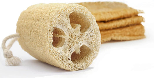 Natural Loofah Dish Sponge (4 Pcs) Scrubber for Kitchen Body Scrubber -100% Biodegradable Compostable Dishwashing Scouring Pad Zero Waste Plastic Free Eco Friendly Sustainable Silicone Unbleached - Premium Loofah Dish Sponge from Concordia Style Boutique - Just $13.70! Shop now at Concordia Style Boutique