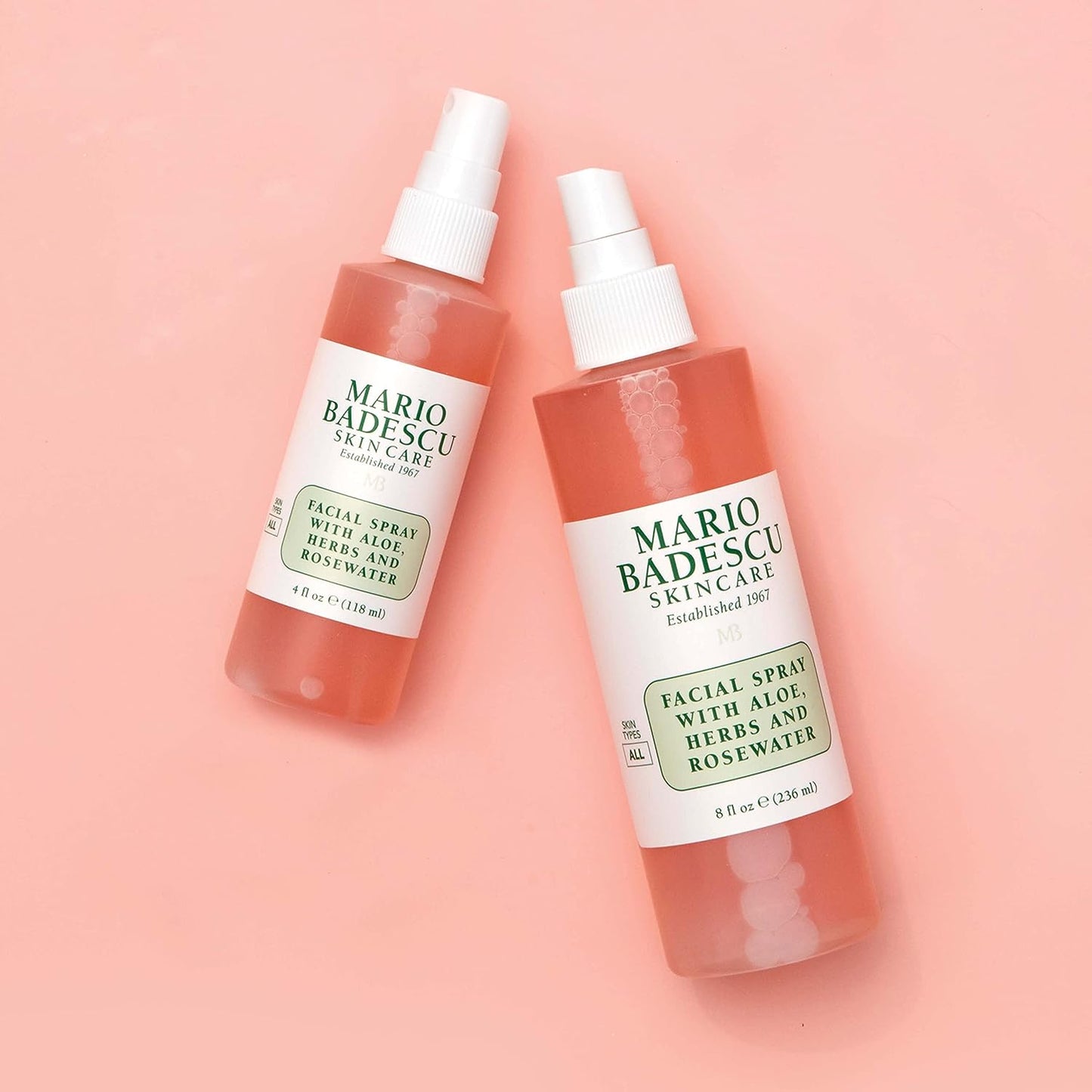 Mario Badescu Facial Spray with Aloe, Herbs and Rose Water for All Skin Types, Face Mist that Hydrates, Rejuvenates & Clarifies - Premium rose water from Concordia Style Boutique - Just $19.05! Shop now at Concordia Style Boutique