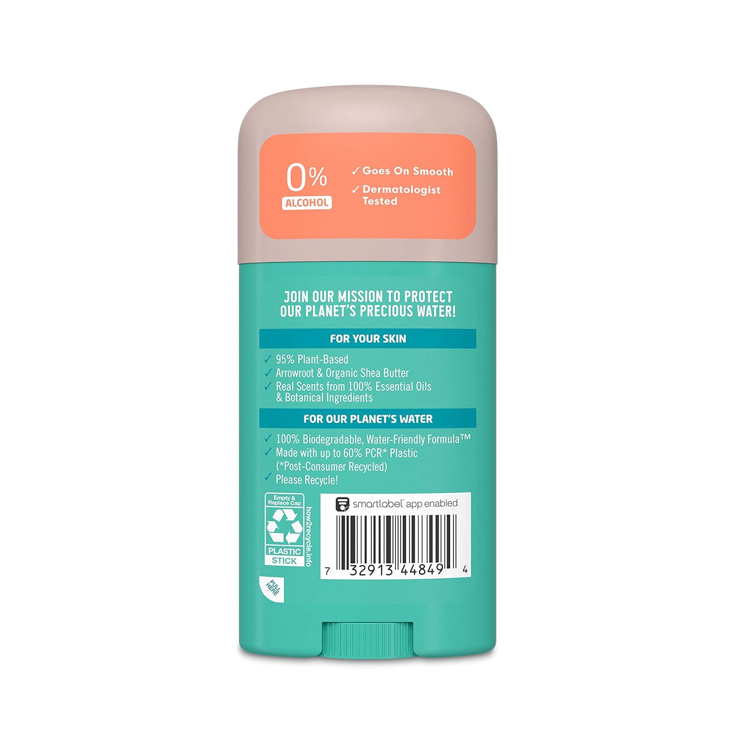 Seventh Generation Aluminum-Free Deodorant Fresh Citrus Scent Biodegradable Formula 2.65 oz - Premium Deodorant from Concordia Style Boutique - Just $17.12! Shop now at Concordia Style Boutique