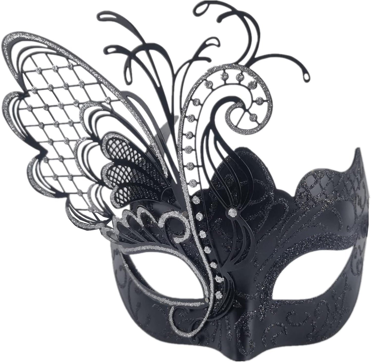 Ubauta Masquerade Mask For Women Venetian Mask/Halloween/Party/Ball Prom/Mardi Gras/Wedding/Wall Decoration (Purple Butterfly) - Premium Masks from Concordia Style Boutique - Just $21.94! Shop now at Concordia Style Boutique