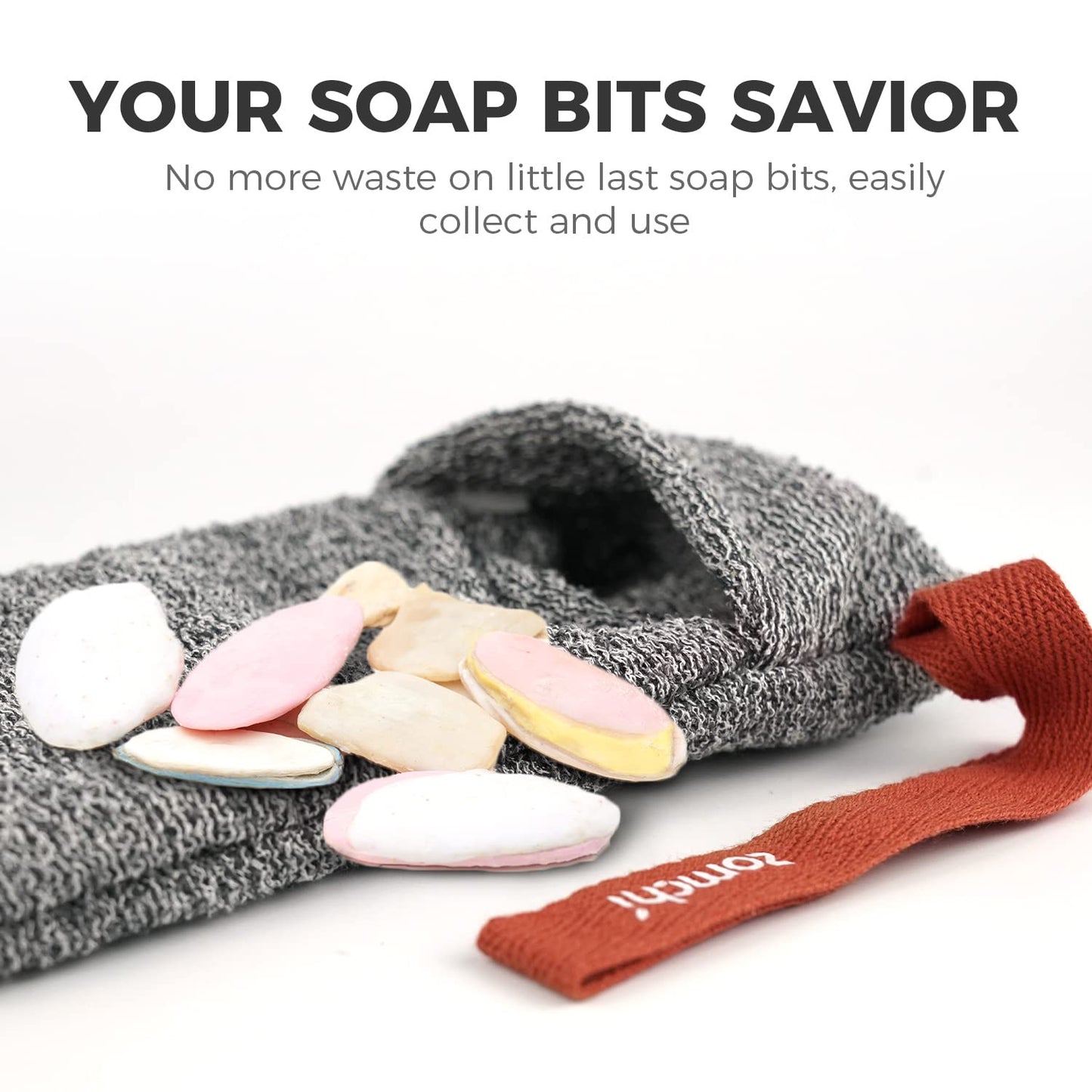 2 Pieces Soap Bags, Soap Savers for Bar Soap for Deep Exfoliating,Soap Sock for Use in Shower - Premium  from Concordia Style Boutique - Just $22.67! Shop now at Concordia Style Boutique