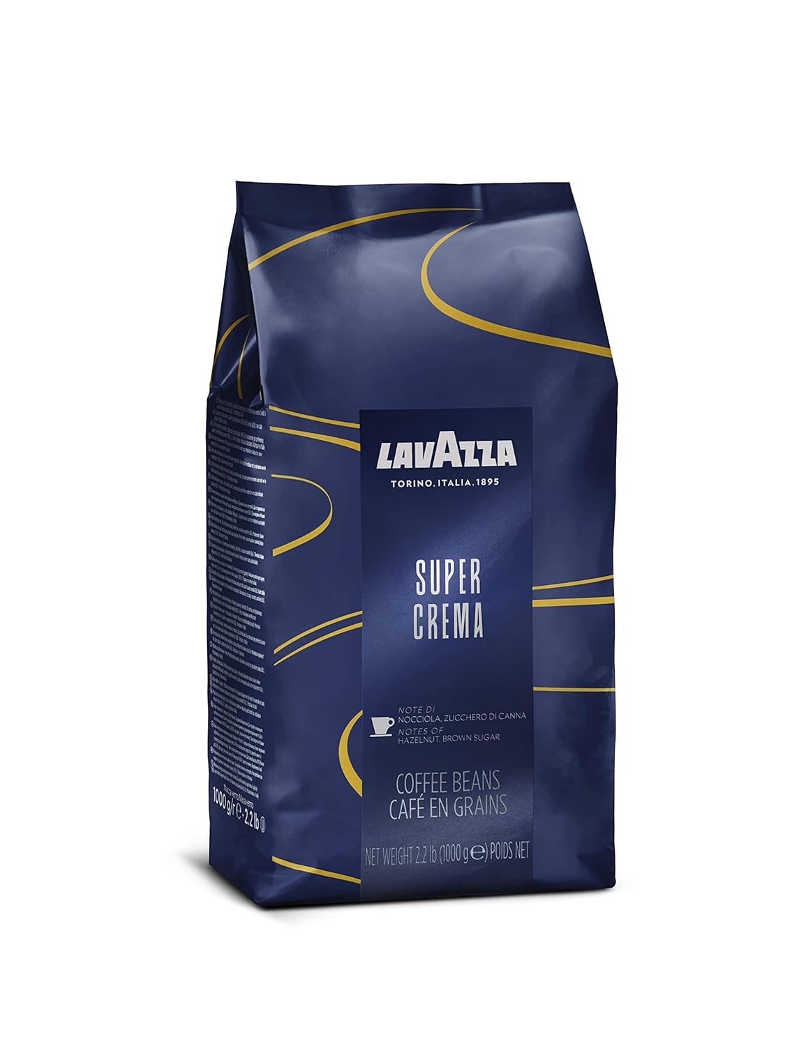 Lavazza Super Crema Whole Bean Coffee Blend, light-Medium Espresso Roast, 2.2 Pound (Pack of 1) ,Premium Quality, Aromatic, Mild and creamy - Premium Coffee from Concordia Style Boutique - Just $33.19! Shop now at Concordia Style Boutique