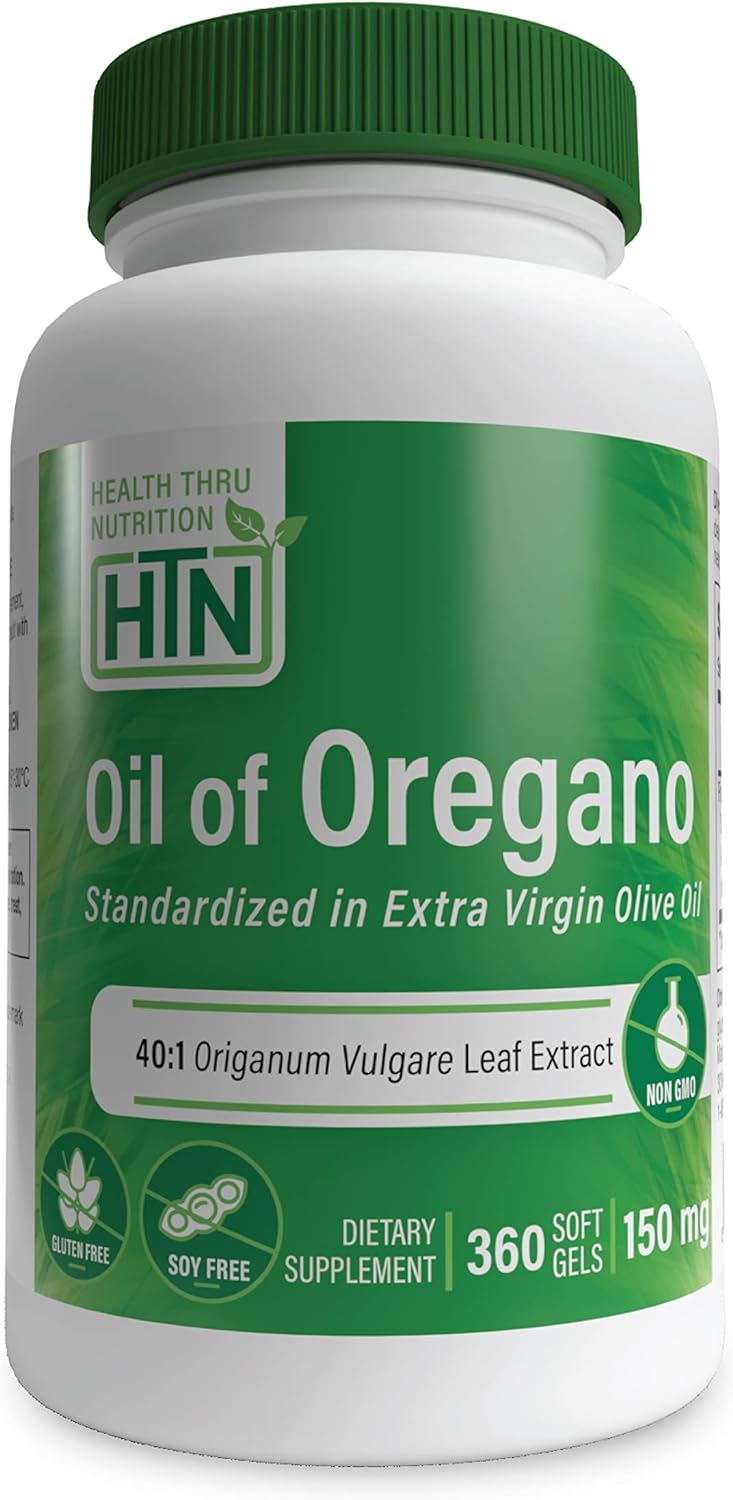 Health Thru Nutrition Oil of Oregano Softgels,150mg (Pack of 120) - Premium Oil of Oregano from Concordia Style Boutique - Just $20.17! Shop now at Concordia Style Boutique