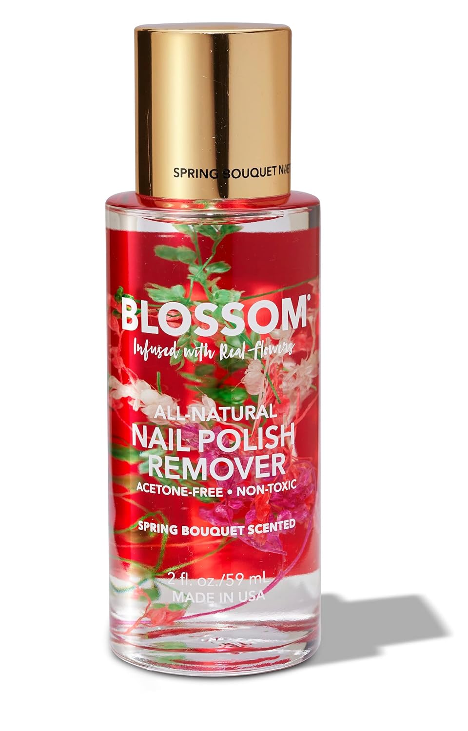 All Natural, Scented, Organic Plant-Based, Vegan, Cruelty Free, Acetone Free Nail Polish Remover, Infused with Real Flowers, Made in USA, 2 fl. oz., Spring Bouquet - Premium Nail Polish Remover from Concordia Style Boutique - Just $19.53! Shop now at Concordia Style Boutique