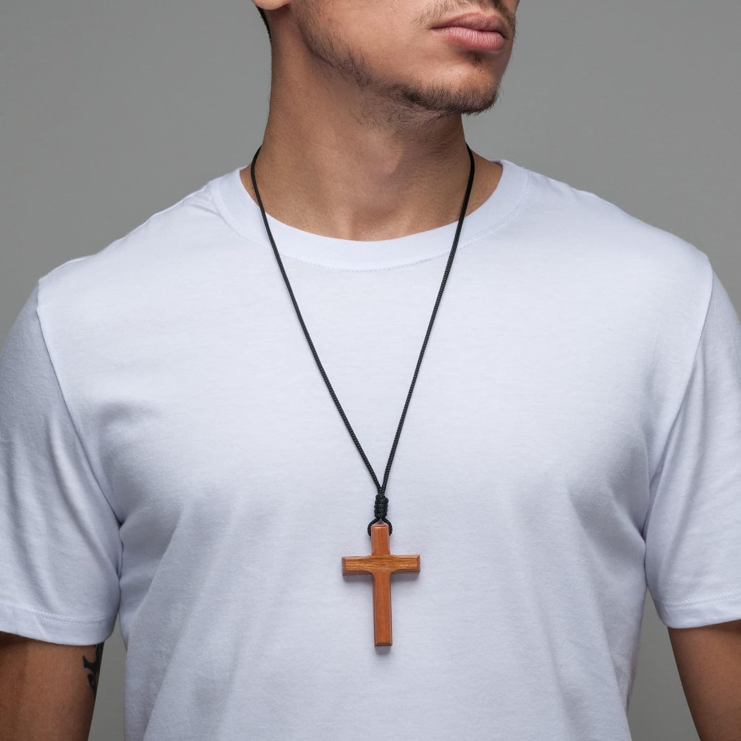 Intercession Wood Cross on Cord - Made in Brazil - Premium Pendants Necklace from Concordia Style Boutique - Just $11.28! Shop now at Concordia Style Boutique