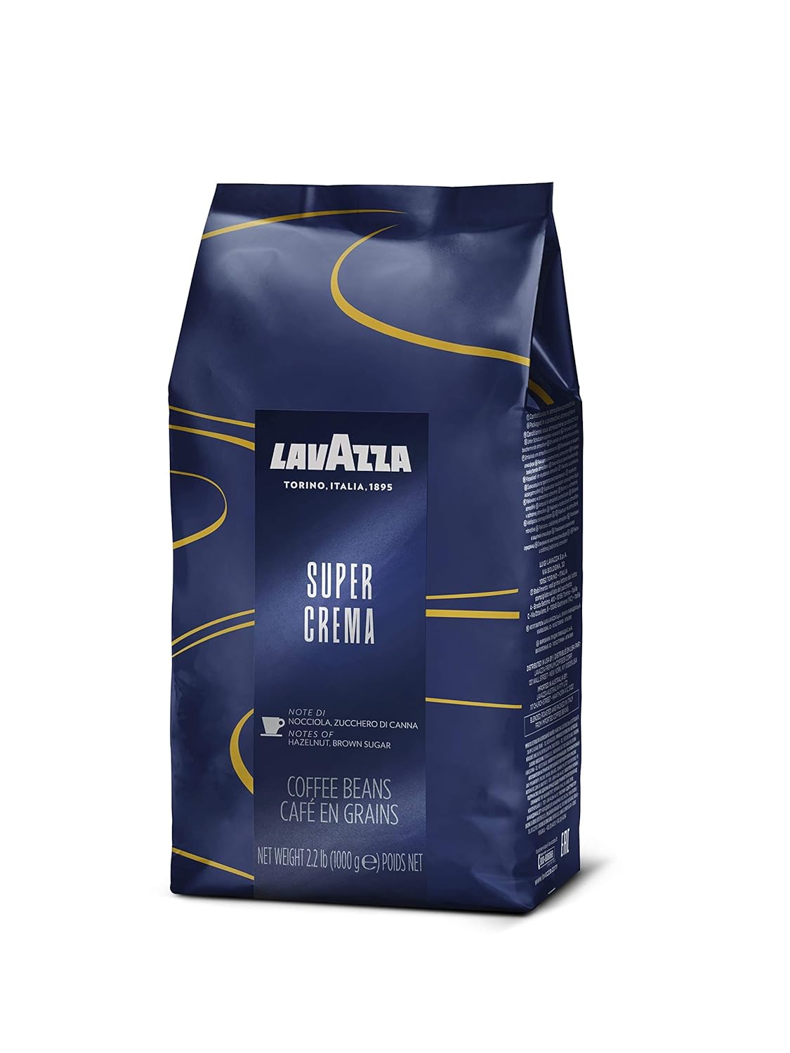 Lavazza Super Crema Whole Bean Coffee Blend, light-Medium Espresso Roast, 2.2 Pound (Pack of 1) ,Premium Quality, Aromatic, Mild and creamy - Premium Coffee from Concordia Style Boutique - Just $33.19! Shop now at Concordia Style Boutique