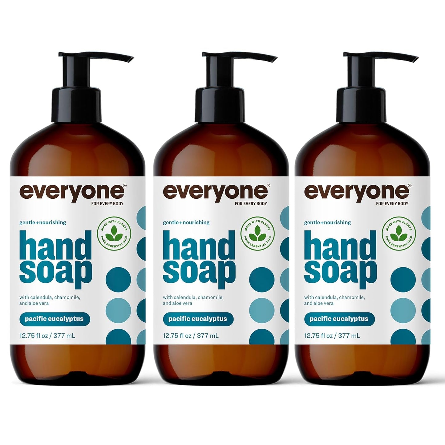 Everyone Liquid Hand Soap, 12.75 Ounce (Pack of 3), Lavender and Coconut, Plant-Based Cleanser with Pure Essential Oils - Premium hand soap from Everyone - Just $27.78! Shop now at Concordia Style Boutique