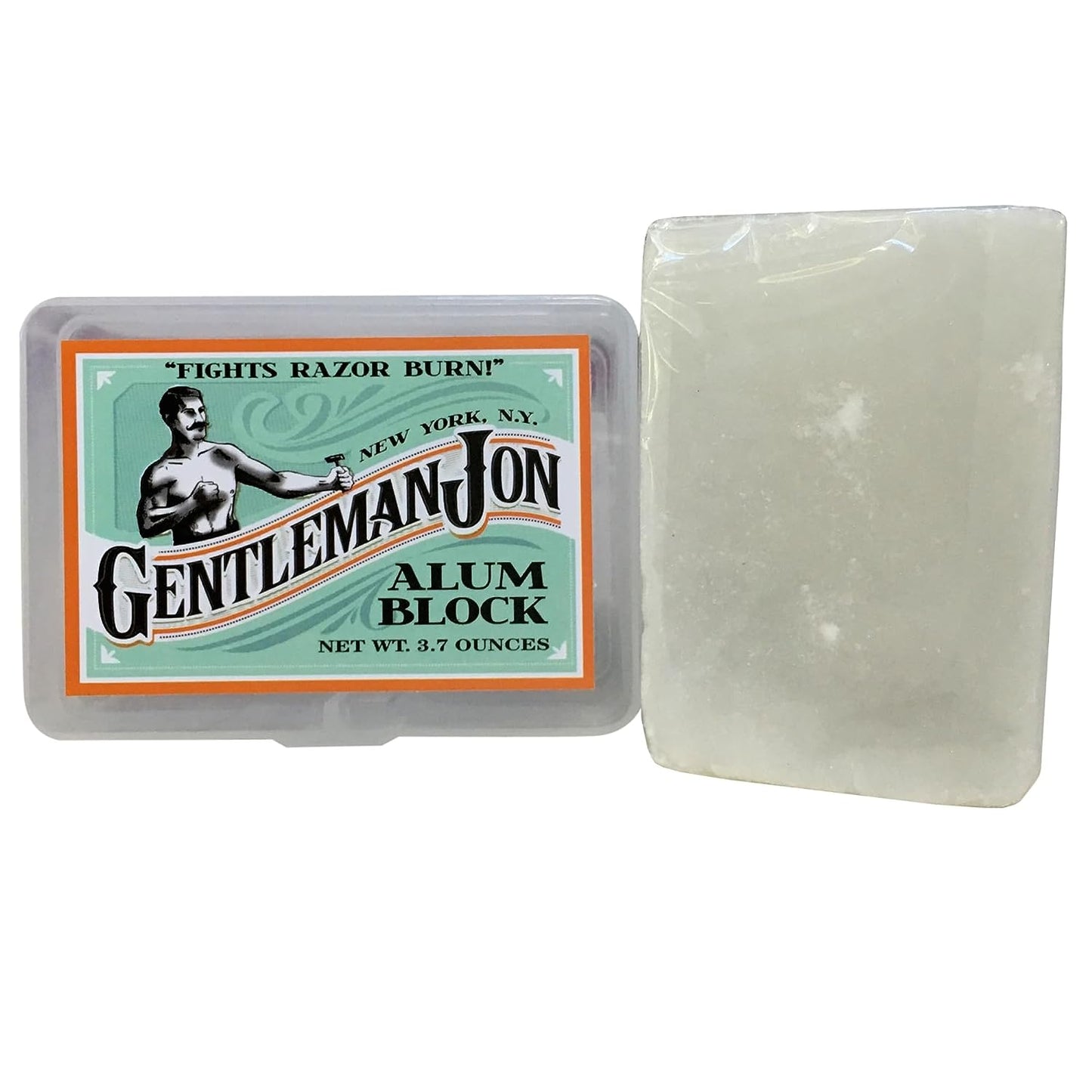3.7 Ounce Alum Block in Plastic Case | Upgrade Your Shave - Soothing Aftershave Solution for Shaving Razor Burn Relief - Travel Friendly Durable Plastic Case Included - Premium soap from Concordia Style Boutique - Just $15.41! Shop now at Concordia Style Boutique