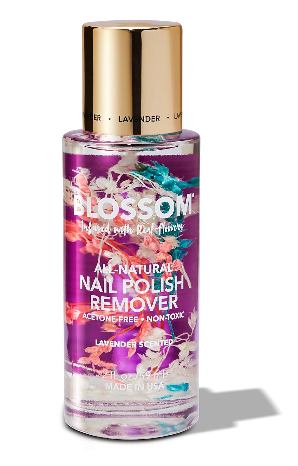 All Natural, Scented, Organic Plant-Based, Vegan, Cruelty Free, Acetone Free Nail Polish Remover, Infused with Real Flowers, Made in USA, 2 fl. oz., Spring Bouquet - Premium Nail Polish Remover from Concordia Style Boutique - Just $19.53! Shop now at Concordia Style Boutique