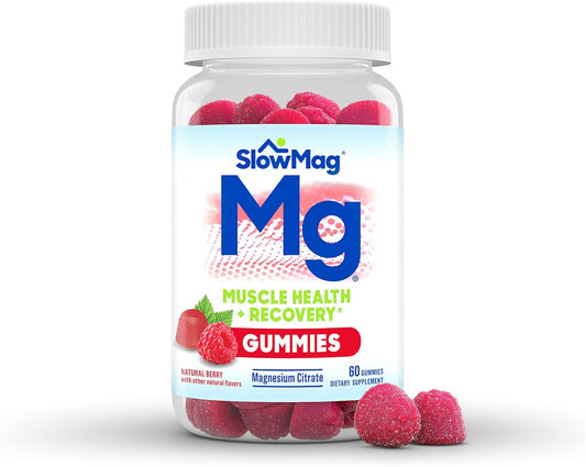 Slow-Mag Mg Muscle Health + Recovery Gummies, Magnesium Citrate in 60ct - Premium Magnesium from Concordia Style Boutique - Just $43.38! Shop now at Concordia Style Boutique