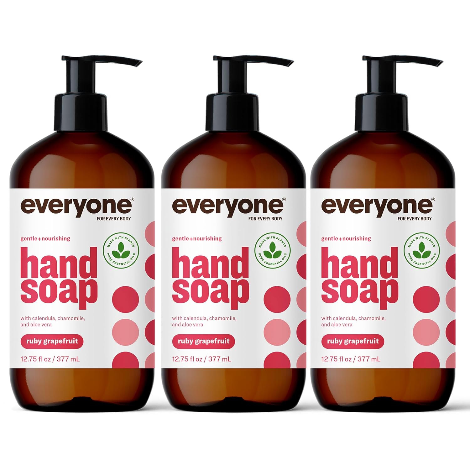 Everyone Liquid Hand Soap, 12.75 Ounce (Pack of 3), Lavender and Coconut, Plant-Based Cleanser with Pure Essential Oils - Premium hand soap from Everyone - Just $27.78! Shop now at Concordia Style Boutique