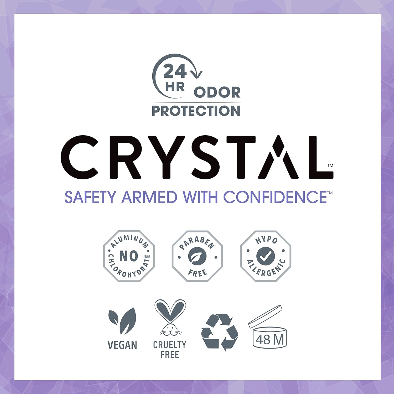 CRYSTAL Deodorant Stick , Unscented, 4.25 Ounce, White - Premium Deodorant Stick from Concordia Style Boutique - Just $10.70! Shop now at Concordia Style Boutique