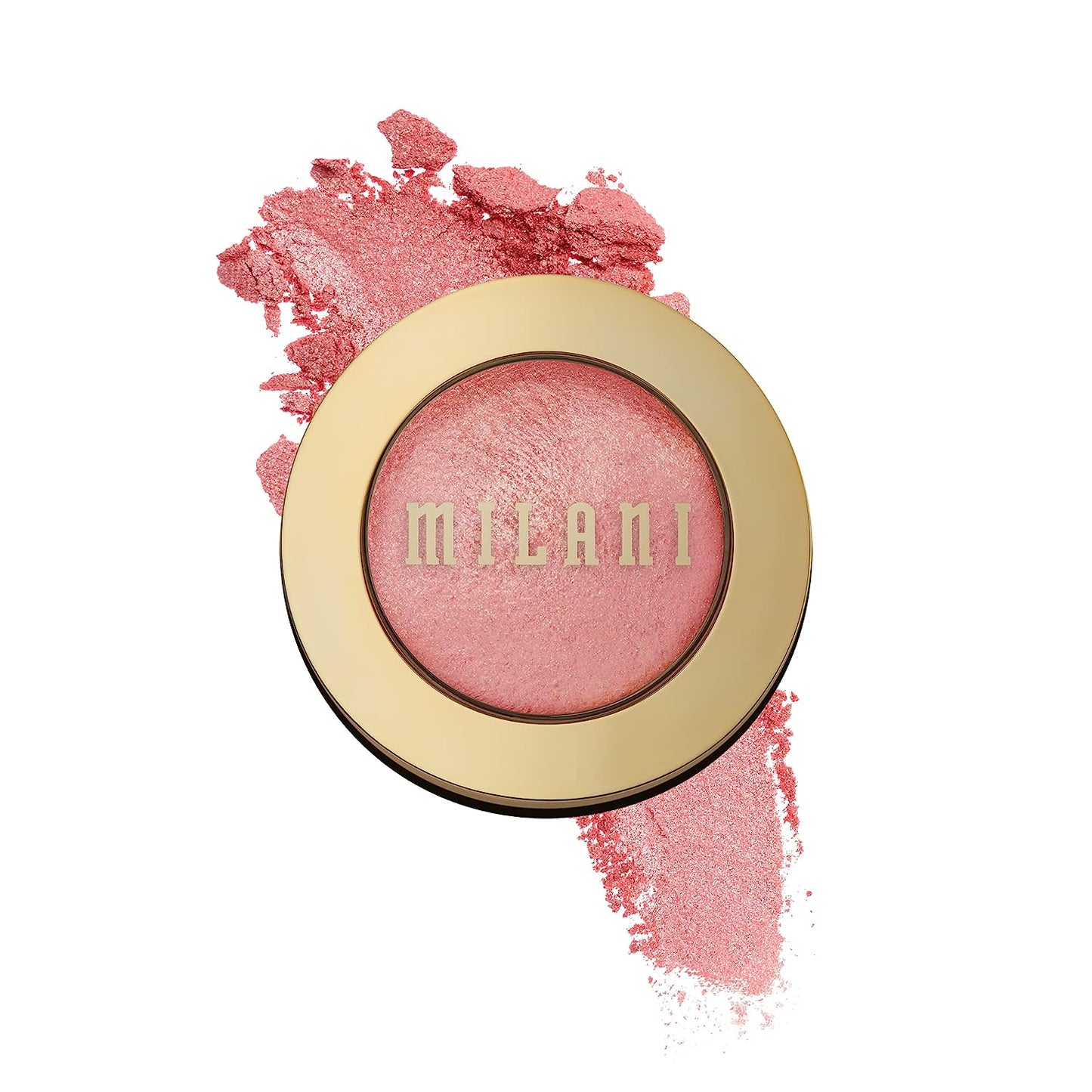 Milani Baked Blush - Dolce Pink (0.12 Ounce) Cruelty-Free Powder Blush - Shape, Contour & Highlight Face for a Shimmery or Matte Finish - Premium Blush from Concordia Style Boutique - Just $19.47! Shop now at Concordia Style Boutique