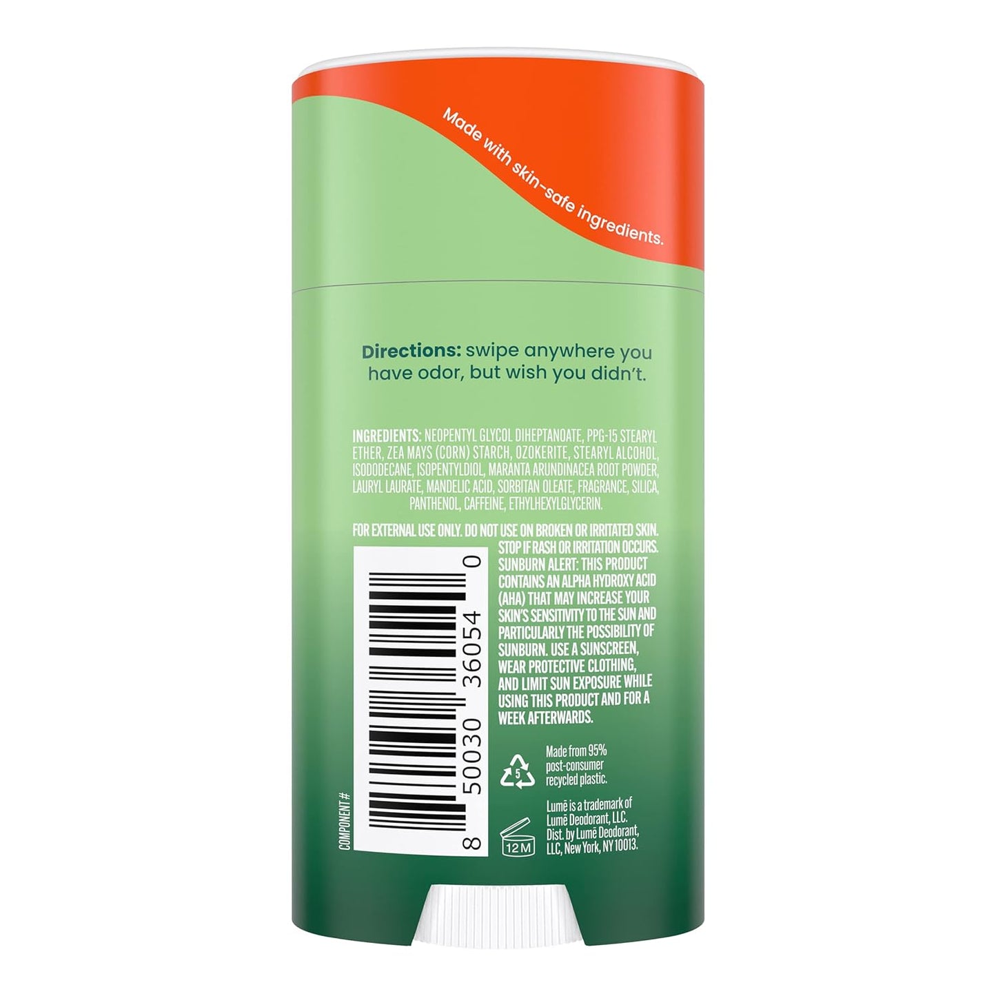 Whole Body Deodorant - Smooth Solid Stick - 72 Hour Odor Control - Aluminum Free, Baking Soda Free and Skin Safe - 2.6 Ounce (Fresh Alpine) - Premium Deodorant from Concordia Style Boutique - Just $33.64! Shop now at Concordia Style Boutique