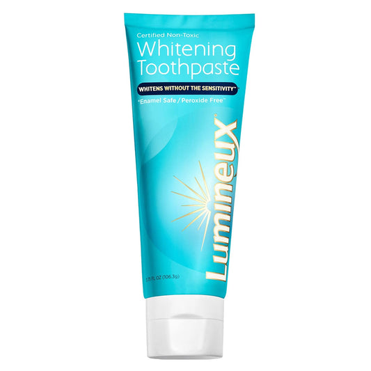 Lumineux Teeth Whitening Toothpaste 2 Pack - Enamel Safe for Sensitive & Whiter Teeth - Certified Non-Toxic, Fluoride Free, No Alcohol, Artificial Colors, SLS Free & Dentist Formulated - 3.75 Oz - Premium toothpaste from Concordia Style Boutique - Just $12.15! Shop now at Concordia Style Boutique