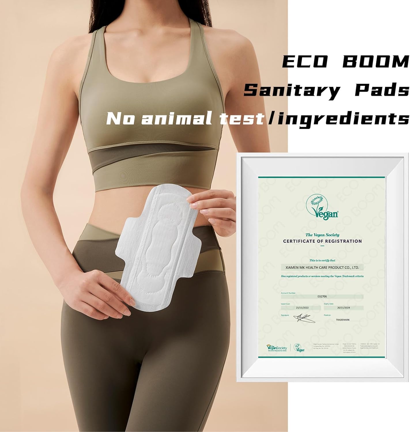 Bamboo Viscose Sanitary Pads with Wings 100% Natural Sanitary Pads Chlorine and Fragrance Free Heavy Absorbency Sanitary Napkins for Women 8 Count - Premium Sanitary Napkins from Concordia Style Boutique - Just $14.30! Shop now at Concordia Style Boutique