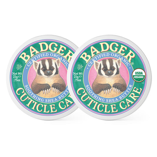 Badger Organic Cuticle Care Balm - Natural Nail Care Cream with Shea Butter, Vitamin-Rich Seabuckthorn Extract to Strengthen, Soothe & Restore Dry & Splitting Cuticles – Light Citrus Scent - .75oz - Premium Cuticle Care Balm from Concordia Style Boutique - Just $15.17! Shop now at Concordia Style Boutique