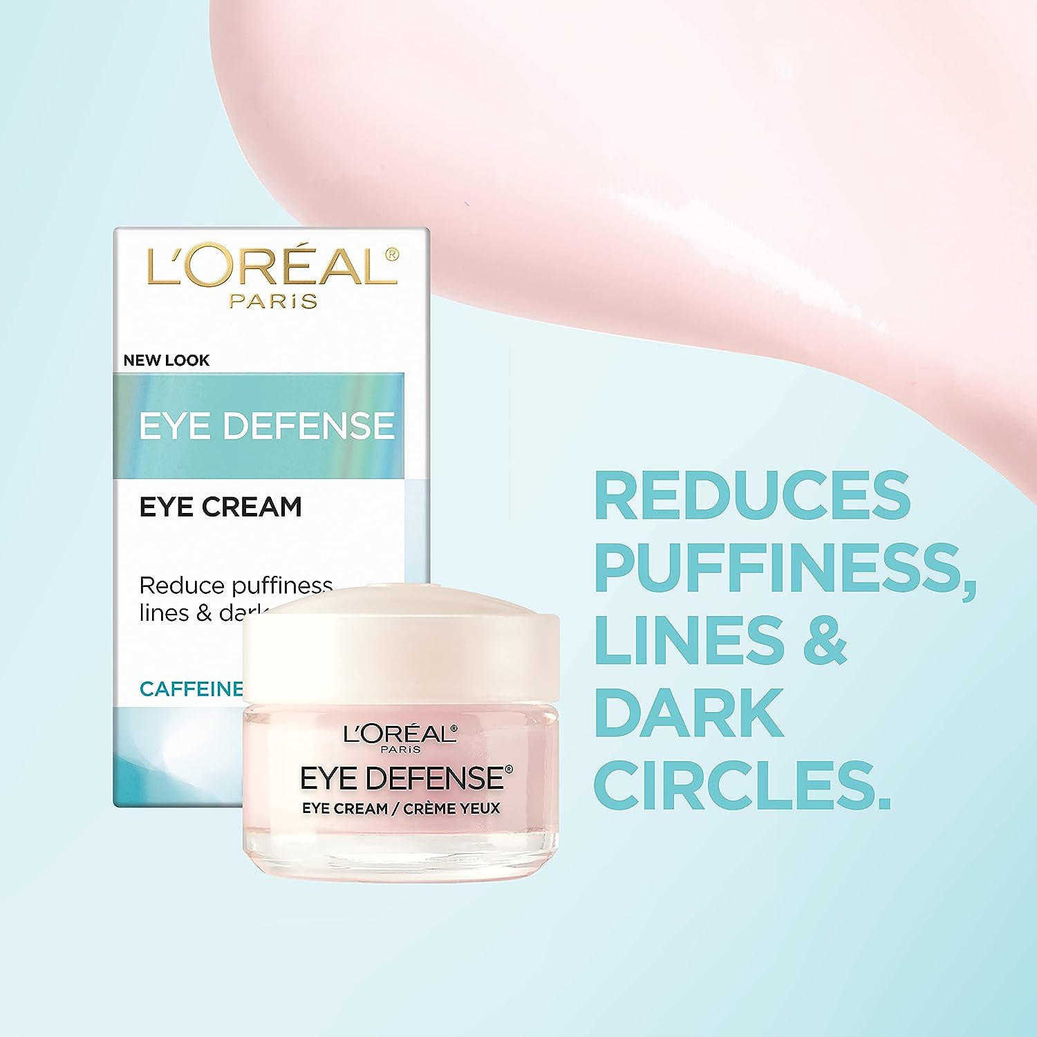 L'Oreal Paris Dermo-Expertise Eye Defense Eye Cream with Caffeine and Hyaluronic Acid 0.5 oz - Premium Eye Cream from Concordia Style Boutique - Just $23.92! Shop now at Concordia Style Boutique