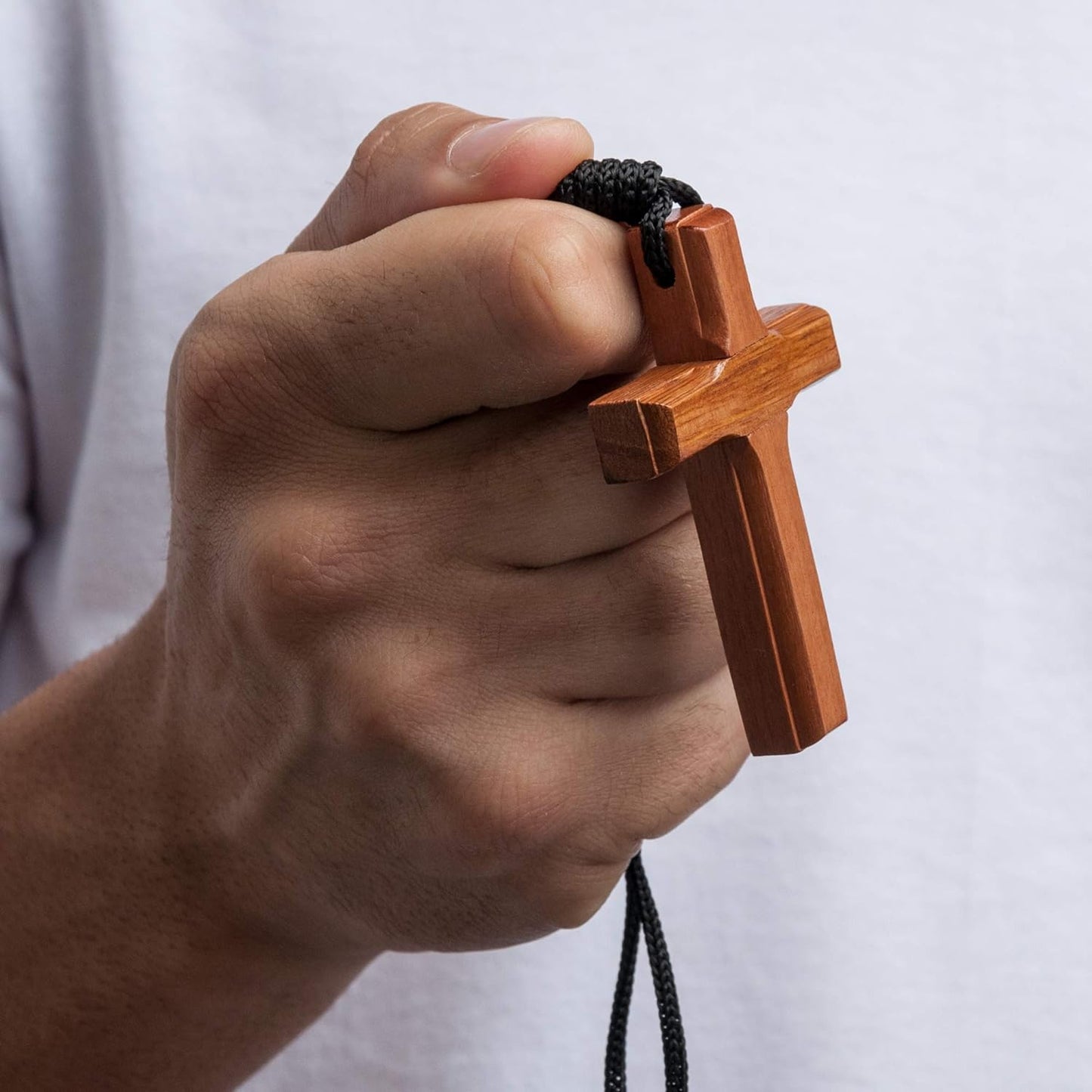 Intercession Wood Cross on Cord - Made in Brazil - Premium Pendants Necklace from Concordia Style Boutique - Just $11.28! Shop now at Concordia Style Boutique