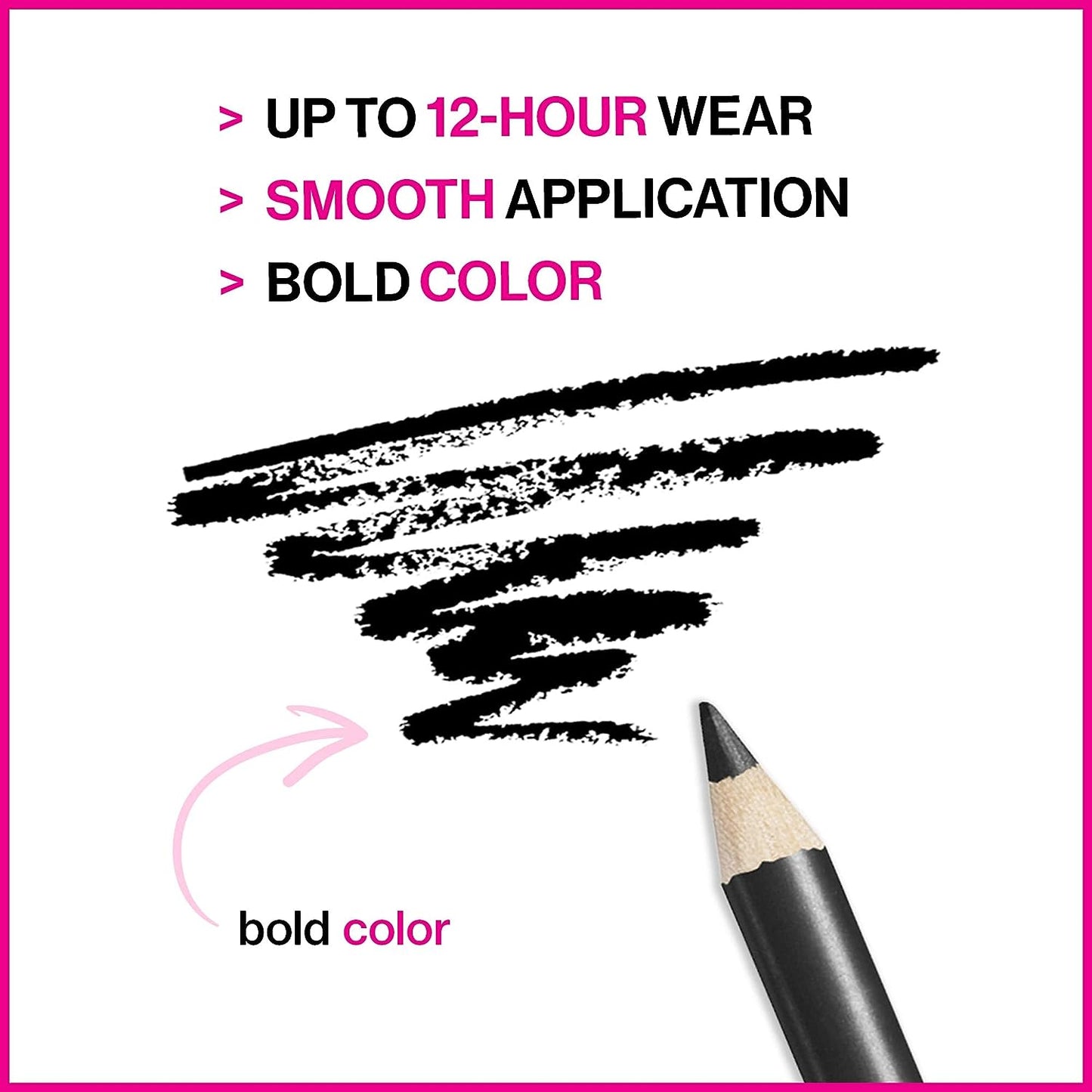 Wet n Wild Color Icon Kohl Eyeliner Pencil Black, Long Lasting, Highly Pigmented, No Smudging, Smooth Soft Gliding, Eye Liner Makeup, Baby's Got Black - Premium eyeliner from Concordia Style Boutique - Just $3! Shop now at Concordia Style Boutique