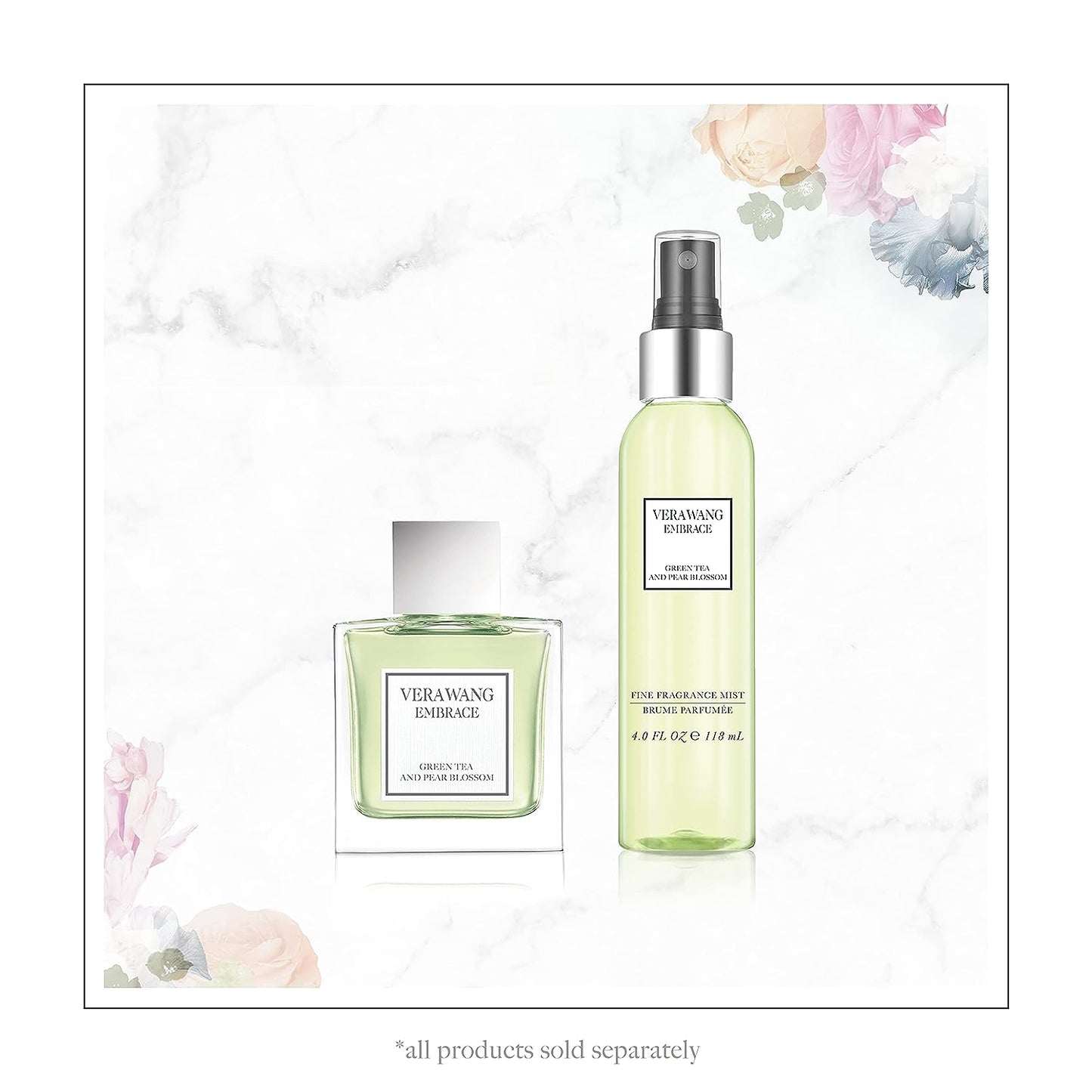 Vera Wang Embrace Body Mist Spray for Women, Green Tea & Pear Blossom, 8 Fl Oz - Premium Eau de Toilette from Concordia Style Boutique - Just $13.75! Shop now at Concordia Style Boutique