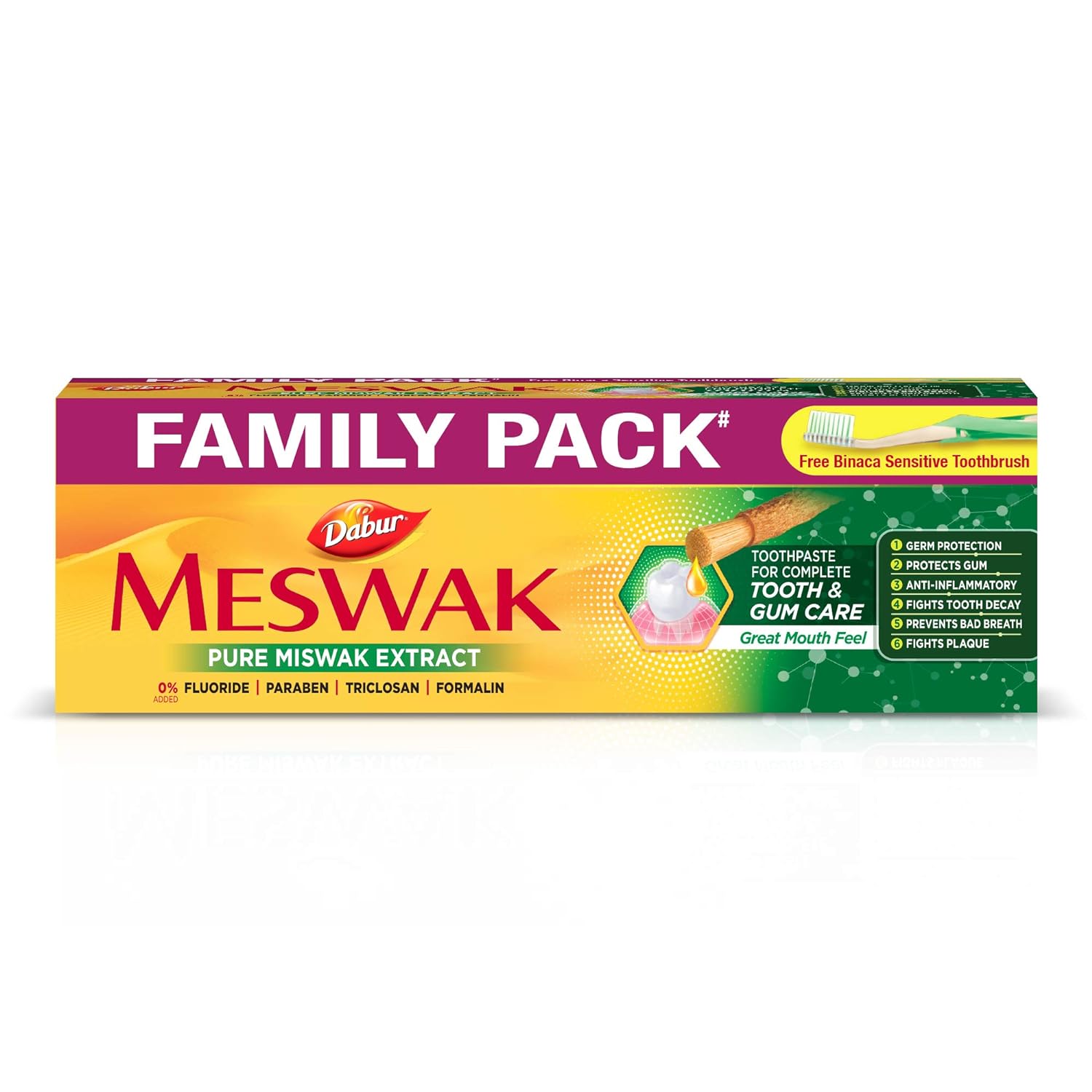 Meswak Toothpaste - 300 g (Family Pack) - Premium Toothpaste from Concordia Style Boutique - Just $42.33! Shop now at Concordia Style Boutique