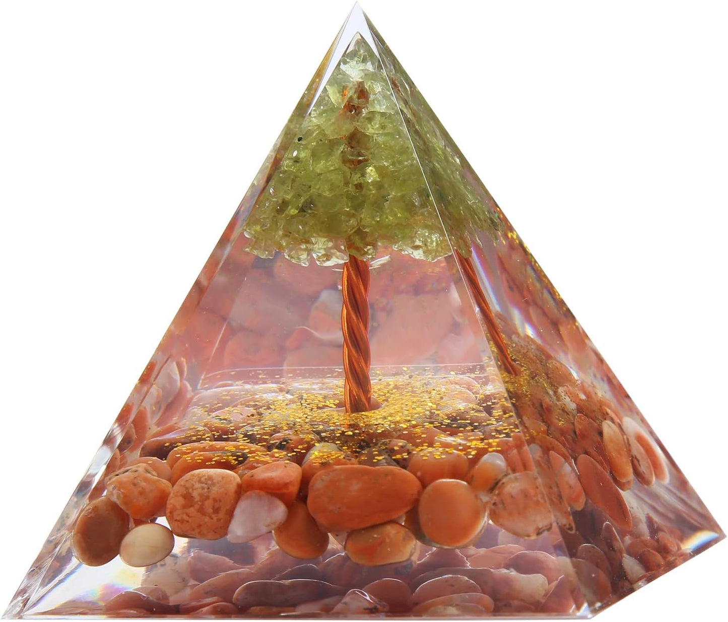 Orgone Pyramid for Positive Energy, Crystal Pyramid Orgonite Pyramid Protection - Ships via Amazon - USA Shipping - Premium  from Concordia Style Boutique - Just $16.02! Shop now at Concordia Style Boutique