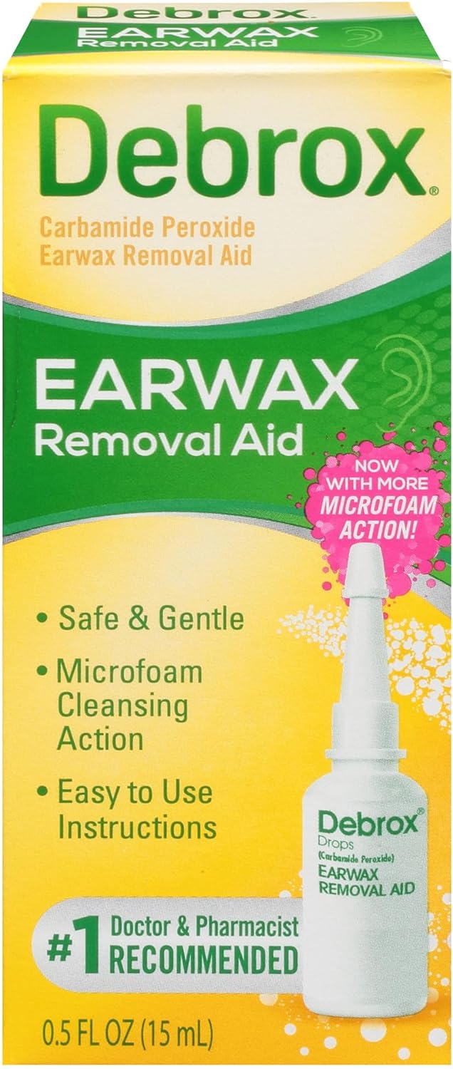 Debrox Earwax Removal Aid, 0.5 oz Earwax Removal Drops - Premium Earwax Removal from Concordia Style Boutique - Just $12.78! Shop now at Concordia Style Boutique