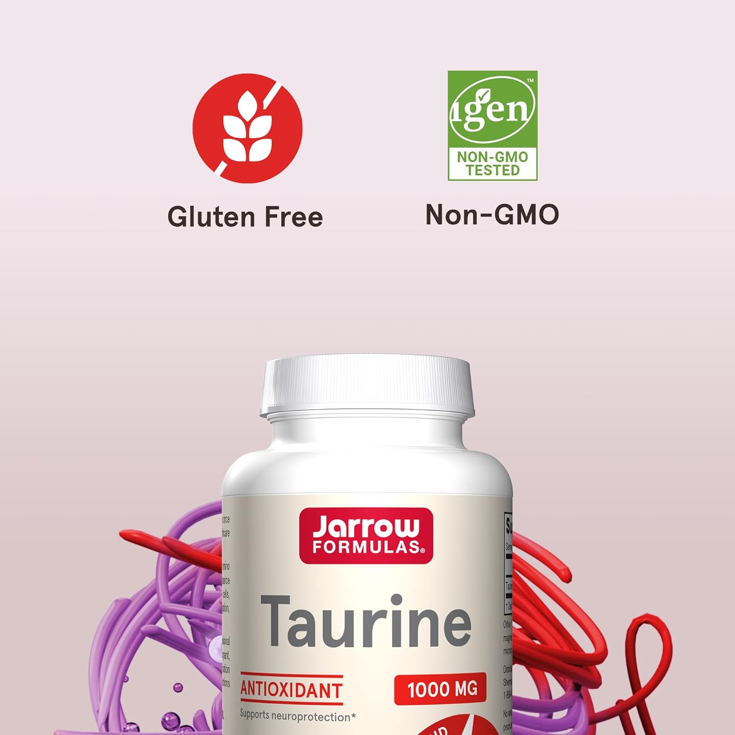 Taurine 1000 mg - 100 Capsules - Antioxidant Amino Acid - Brain Health & Function - Pharmaceutical Grade Taurine Capsules - 100 Servings - Premium Amino Acids from Concordia Style Boutique - Just $17.41! Shop now at Concordia Style Boutique