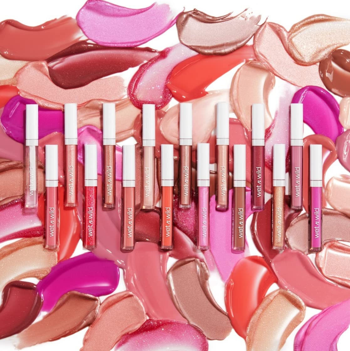 Wet n Wild Mega Slicks Lip Gloss | Long Lasting | Hyaluronic Acid | High Shine | Champagne Please - Premium liploss from Concordia Style Boutique - Just $5.97! Shop now at Concordia Style Boutique