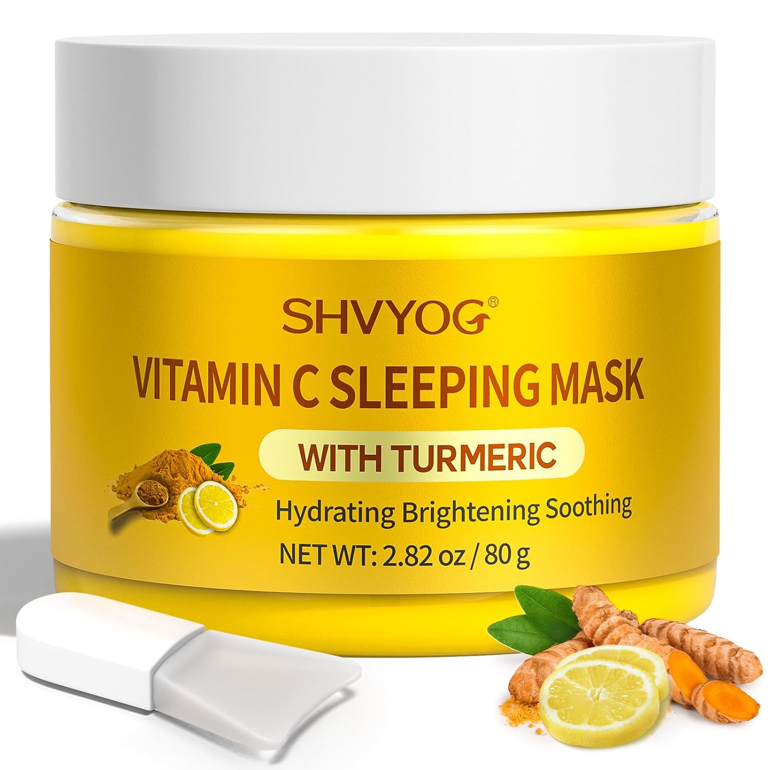 Vitamin C Turmeric Sleeping Mask, Vitamin C Overnight Face Mask With Turmeric, Vitamin C Brightening Sleep Face Mask Skin Care, Nourishing Hydrating Antioxidant Face Masks Skincare For Women - 2.82OZ - Premium Sleeping Mask from Concordia Style Boutique - Just $28.19! Shop now at Concordia Style Boutique