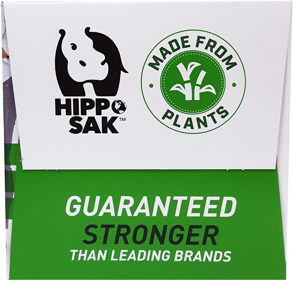 Plant Based - Hippo Sak Tall Kitchen Bags with Handles, 13 gallon (45 Count) - Premium  from Concordia Style Boutique - Just $25.67! Shop now at Concordia Style Boutique