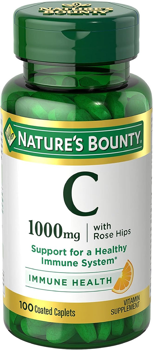 Nature's Bounty Vitamin C, Immune Support, Tablets, 500mg, 250 Ct - Premium Vitamin C from Concordia Style Boutique - Just $10.62! Shop now at Concordia Style Boutique