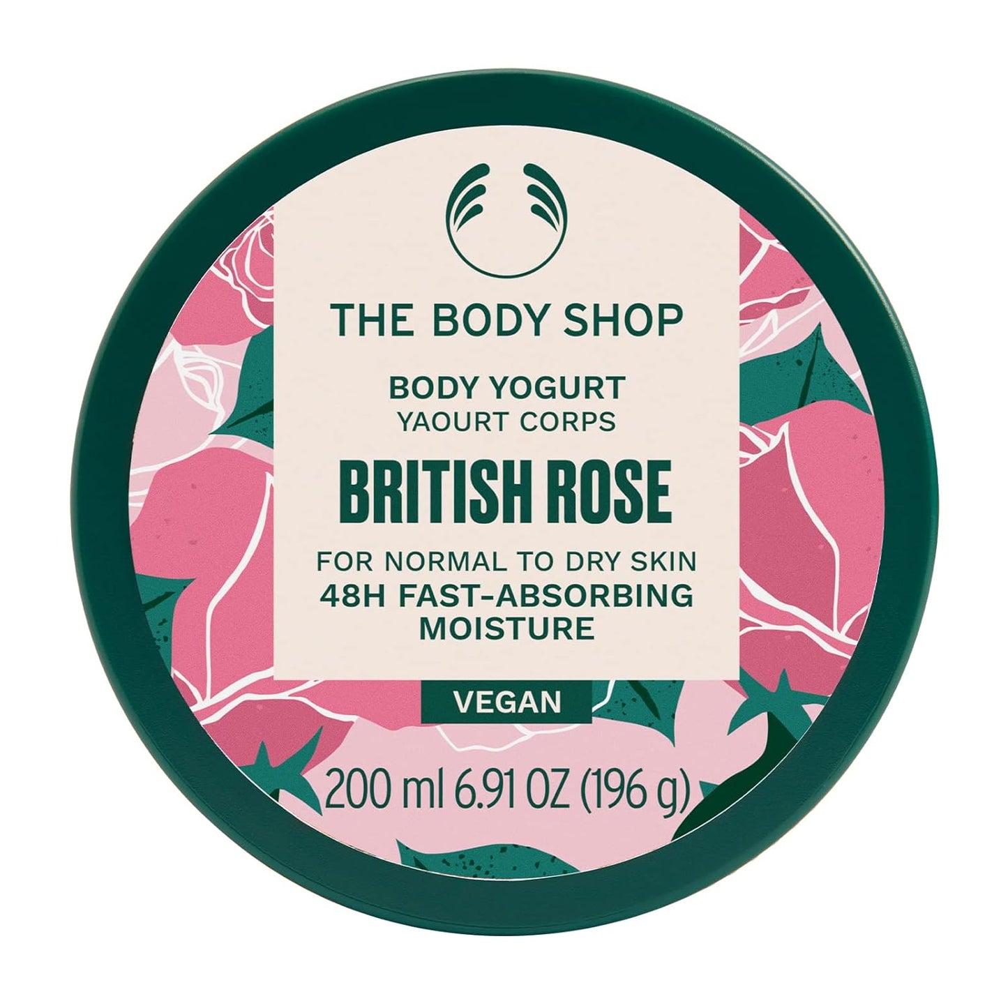 The Body Shop British Rose Body Yogurt – Instantly Absorbing Hydration from Head to Toe – For Normal to Dry Skin – Vegan – 6.91 oz - Premium Moisturizers from Concordia Style Boutique - Just $20.38! Shop now at Concordia Style Boutique