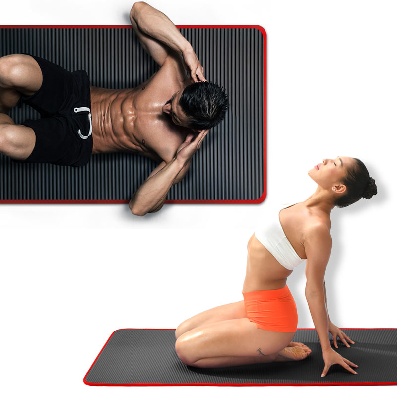 10mm Yoga Mat Extra Thick 1830*610mm NRB Non-slip Pillow Mat For Men Women Fitness Tasteless Gym Exercise Pads Pilates Yoga Mat - Premium  from Concordia Style Boutique - Just $61.64! Shop now at Concordia Style Boutique