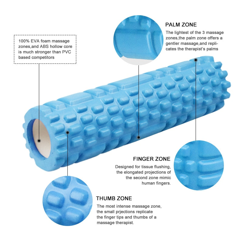Yoga Column Gym Fitness Foam Roller - Premium Yoga Column Gym Fitness Foam Roller from Consonance Store - Just $10.46! Shop now at Concordia Style Boutique
