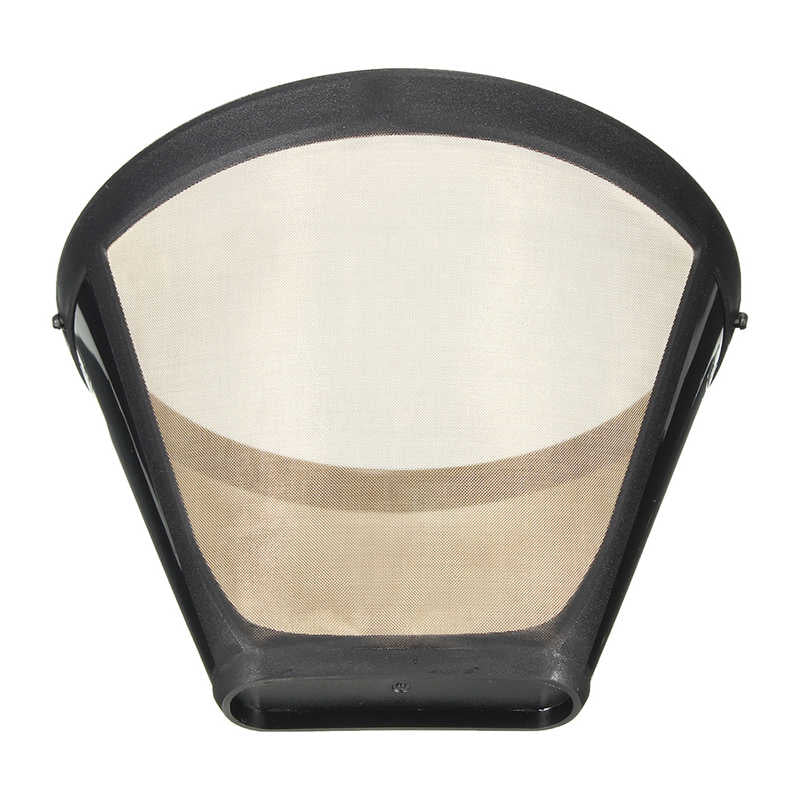 1PC Permanent Reusable #4 Cone Shape Coffee Filter Mesh Basket Stainless - Premium  from Consonance Store - Just $10.02! Shop now at Concordia Style Boutique