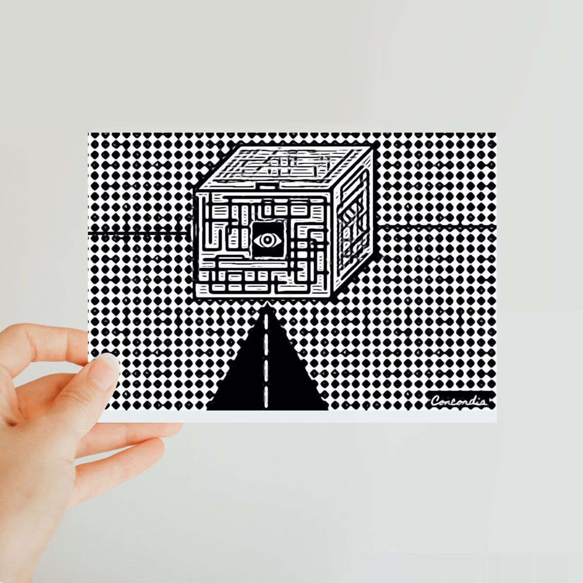 The Cube Classic Postcard - Premium Post Cards from Prodigi - Just $1.34! Shop now at Concordia Style Boutique