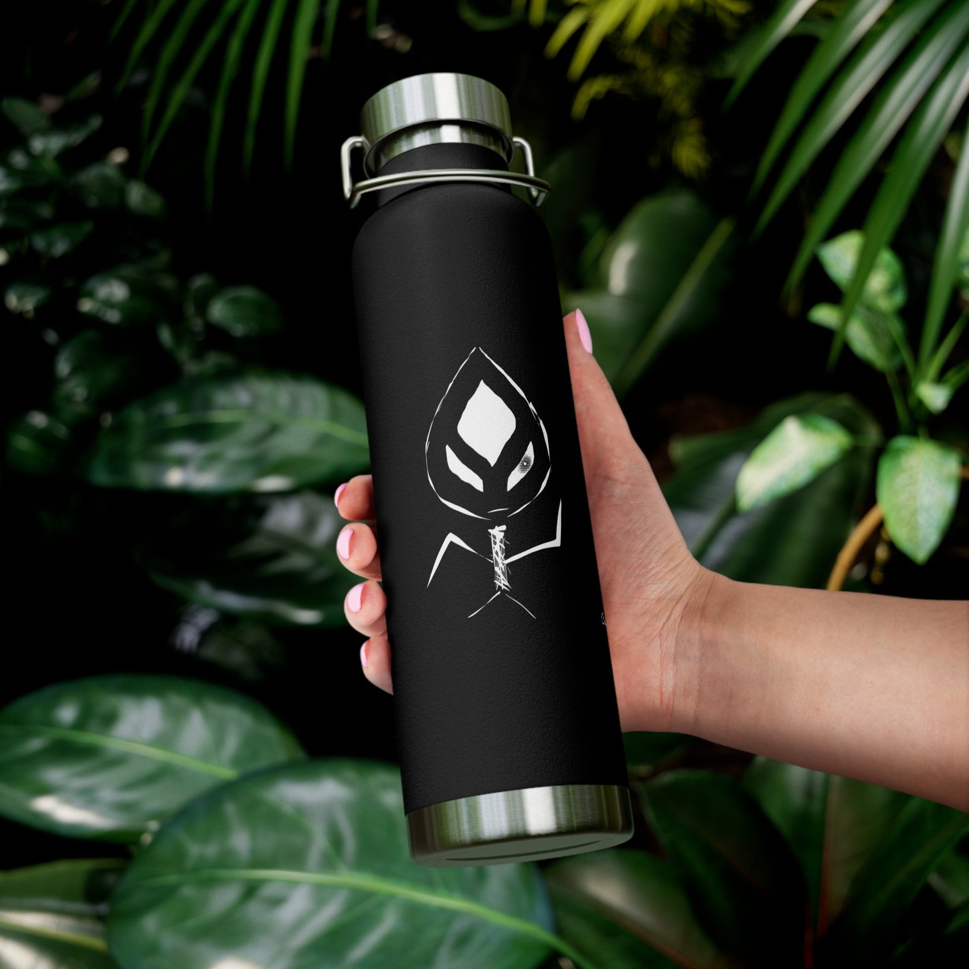 Copper Vacuum Insulated Bottle, 22 oz - I See You - Designed by Concordia - Premium Mug from Printify - Just $39.58! Shop now at Concordia Style Boutique