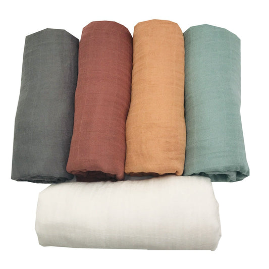 Bamboo Muslin Swaddle Blanket - Newborn Diaper - Accessories- Soft Swaddle Wrap- Baby Bedding- Bath Towel Solid Color. - Premium Bamboo Muslin Swaddle Blanket - from Concordia Style - Just $20.50! Shop now at Concordia Style Boutique