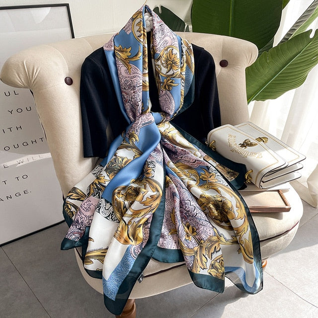 Luxury Silk Scarf - Premium Luxury Silk Scarf from Concordia Style Boutique - Just $16.42! Shop now at Concordia Style Boutique