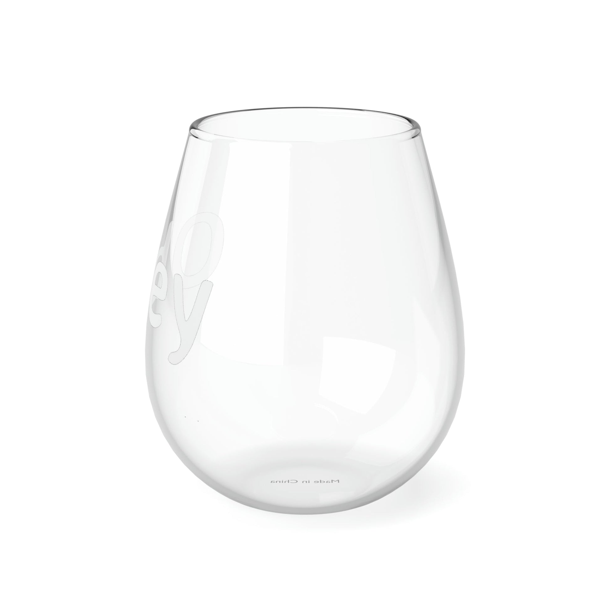Obey - Stemless Wine Glass, 11.75oz - Premium Wine Glass from Concordia Style Boutiqueprint - Just $23.65! Shop now at Concordia Style Boutique