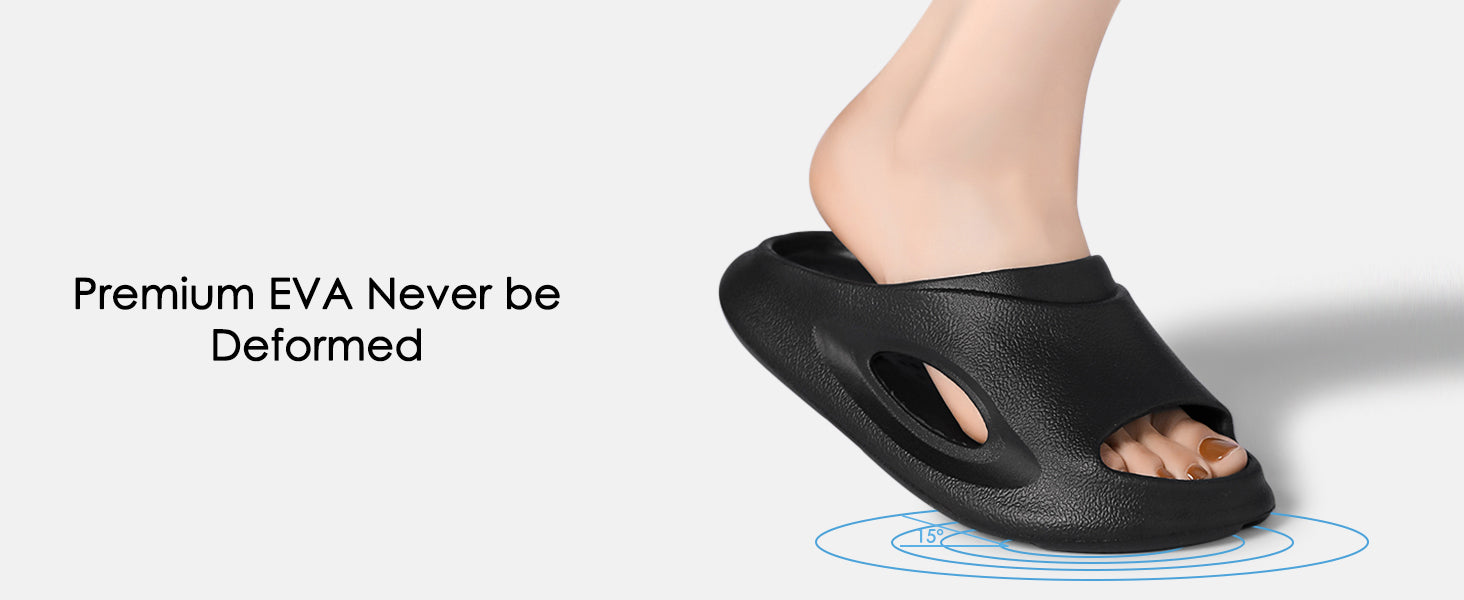Cysincos Original Slippers for Men and Women Anti-slip Indoor Outdoor Cloud Slides Shoes Quick Drying Bathroom Beach Sandals Soft Cushion Thick Cloud Slippers - Premium Slippers from Concordia Style Boutique - Just $31.01! Shop now at Concordia Style Boutique