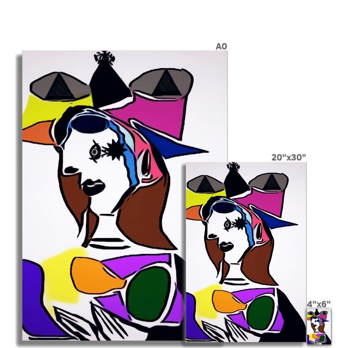 Dora Rolled Canvas - Premium Fine art from Prodigi - Just $8.32! Shop now at Concordia Style Boutique