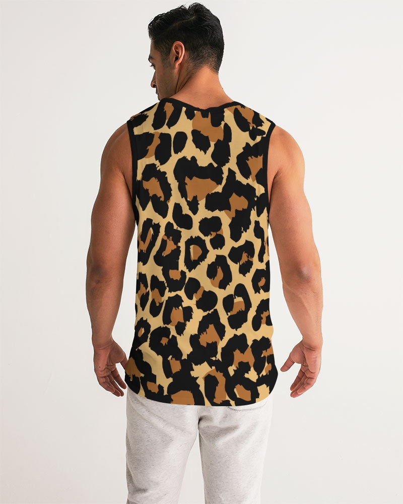 Animal Print Men's Tank Top - Premium Tank Top from Chaluisant - Just $40! Shop now at Concordia Style Boutique