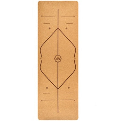183X68cm Natural Cork Yoga Mat