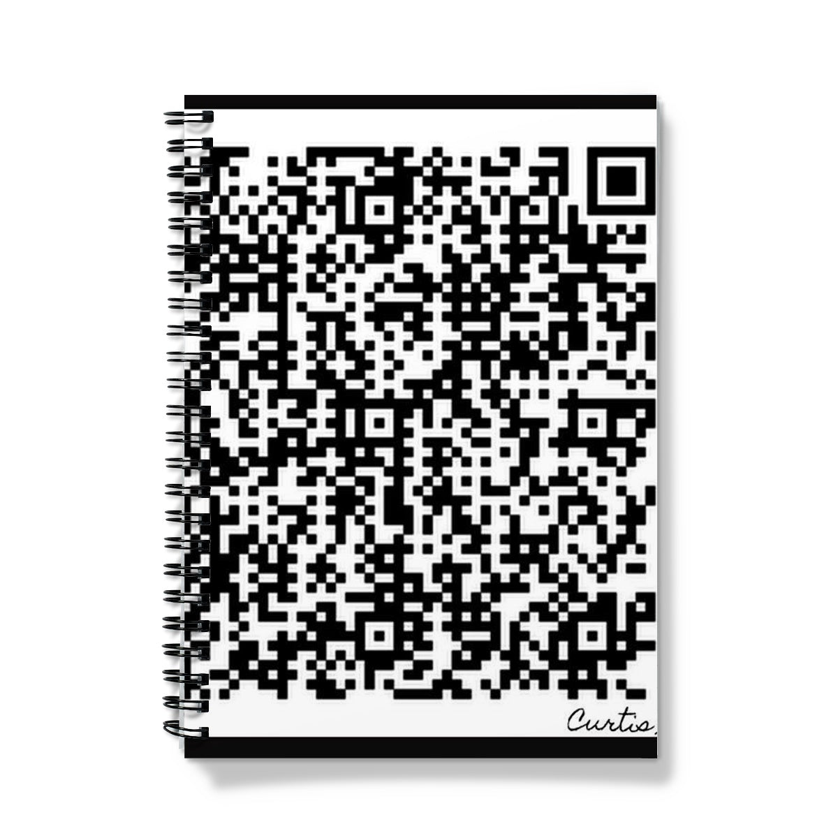 Scan Me Notebook - Premium Stationery from Prodigi - Just $6.66! Shop now at Concordia Style Boutique